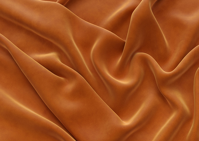 Odessa Velvet, Rust - Made to Measure Curtains - Image 4